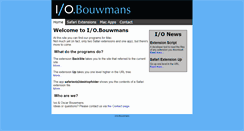 Desktop Screenshot of io.bouwmans.org